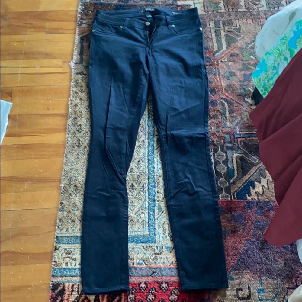 Genetic Denim “The Shane” Black Skinny Jeans